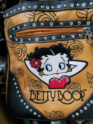Classic Betty Boop Messenger Bag