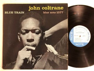 John Coltrane Blue Train Blue Note Dg Rvg Ear Vg,  Jazz Lp