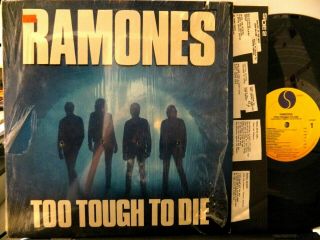 Ramones Too Tough To Die Orig.  Us Issue 1984 W/ Custom Inner Slv In Shrink