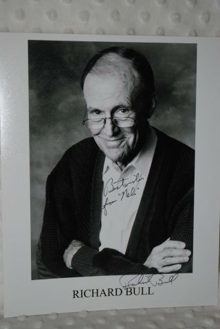 Richard Bull Signed / Autographed 8x10 Photo Little House On The Prarie