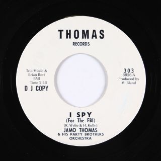 Northern Soul 45 - Jamo Thomas - I Spy (for The Fbi) - Thomas - Vg,  Mp3