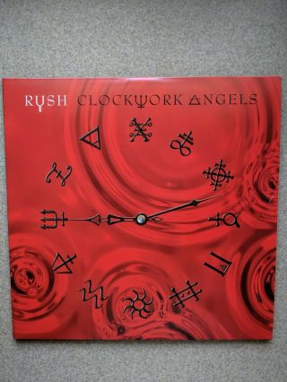 Clockwork Angels By Rush Double Vinyl Lp Played Once