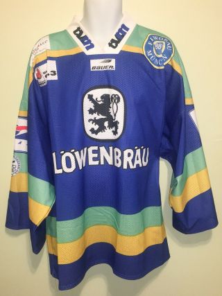 Rare Lowenbrau Hockey Jersey Shirt Sz Xxlarge