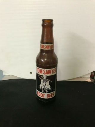 Tom Sawyer Amber Acl Soda Bottle From Mass