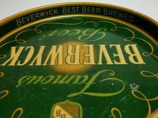 Rare Famous Beverwyck Beer Best Beer Brewed Beer Tray 5
