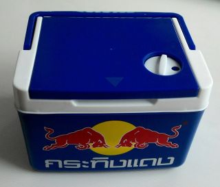 Kratingdaeng Red Bull Summer Fridge Cooler Box Ice Bucket Thai Premium Gift Rare