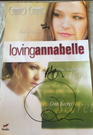 Loving Annabelle Film Autographed Dvd Lesbian Diane Gaidry Katherine Brooks