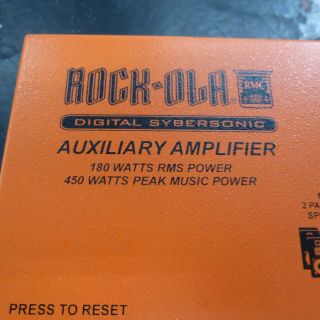 Rock - Ola 8000 Jukebox Auxiliary Amp PN/70110 - A 2