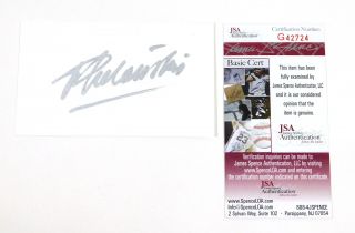 Roman Polanski Signed 3 X 5 Index Card Jsa Auto Da025470