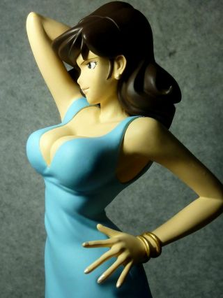 Japanese Anime Girl " Fujiko " In " Lupin The Third " 27cm Pvc Figure By Banpresto