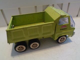 Vintage Tonka Lime Green Hydraulic Dump Truck