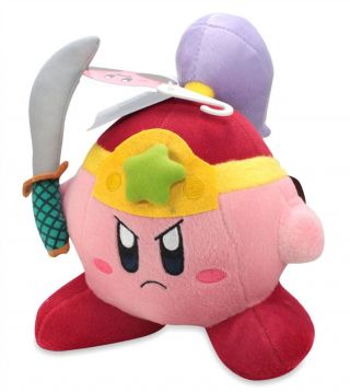 Real Little Buddy 1324 Official Kirby Adventure - Ninja Kirby Plush Doll 7 "