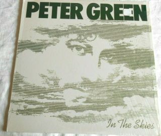 Peter Green In The Skies Lp Shrink Minus Sail Pvk 0110 Great Blues Rock