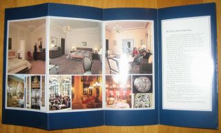 Westin Hotel Plaza YORK CITY - vintage travel brochure 3