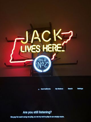 17 " X14 " Jack Daniels Old No.  7 Neon Sign Light Beer Bar Pub Wall Deocr Gift