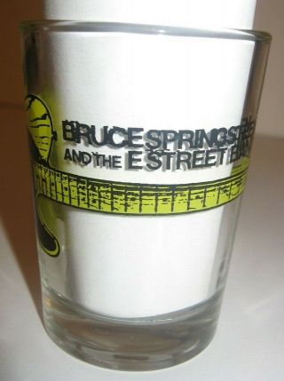 Rare Bruce Springsteen The E Street Band Fender Telecaster Guitar Shot Glass