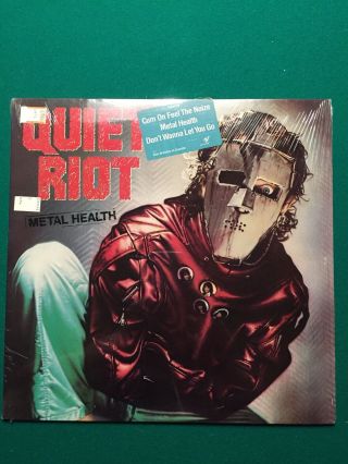 Quiet Riot Metal Health Vinyl Lp Dated 1983