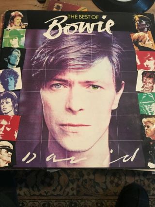 David Bowie Vinyl Lp Album Record The Best Of Bowie Uk Ne1111 K - Tel 1980