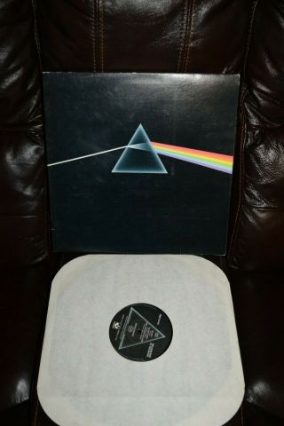 Dark Side Of The Moon Pink Floyd Lp Sleeve Vg,  Lp 1973 Gatefo