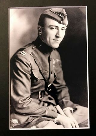 Eddie Rickenbacker Matted Autograph & Photo WWI Pilot Ace Medal of Honor Rare 4