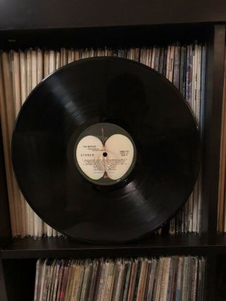 The Beatles White Album SWBO - 101 Apple w/Inserts LP 1st Press 0112283 8