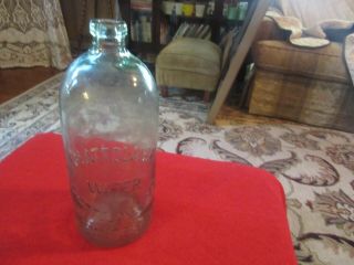 Vintage Chattolanee Water,  Chattolanee,  Maryland Light Aqua Bottle Registered