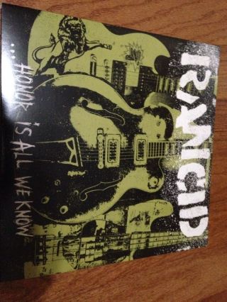 Rancid.  Honor Is All We Know On Green Yellow Splatterd Vinyl Nofx Op Ivy