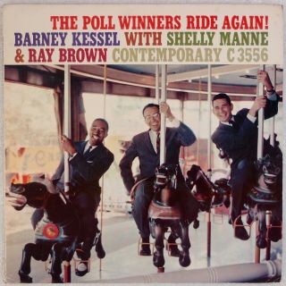 Poll Winners: Ride Again Us Contemporary Dg Jazz,  Barney Kessell Orig ’58 Lp