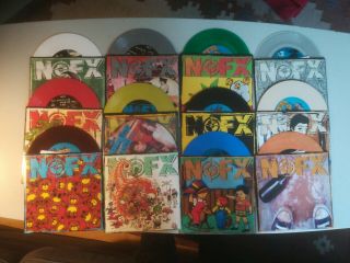 Nofx 7 " Of The Month Club 2005 Complete,  Colored Vinyl