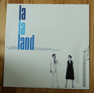 La La Land Soundtrack Special Edition Blue Vinyl Lp,  Extremely Rare 1st Edition