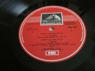 UK EMI ASD 3352 Ida Haendel Violin A Classical recital NM 2