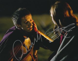 Arthur Darvill Karen Gillan Signed 8x10 Color Photo Bbc Doctor Who Autograph
