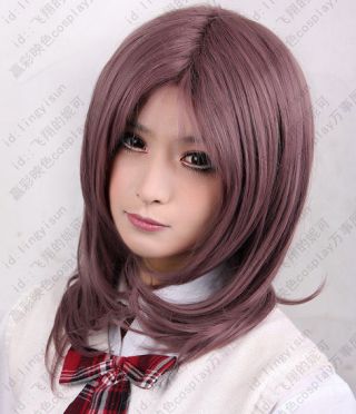 185 Final Fantasy Type - 0 Rem Tokimiya Purple Short Cosplay Wig
