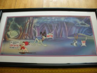 Bugs Bunny Bob Clampett 1992 hand painted animation art cel WBSS Warner Brothers 2