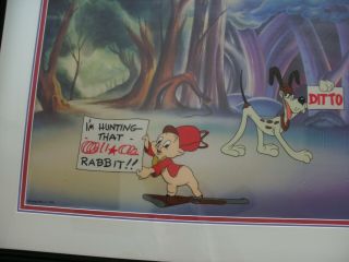 Bugs Bunny Bob Clampett 1992 hand painted animation art cel WBSS Warner Brothers 3