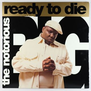 Notorious B.  I.  G.  - Ready To Die 2xlp - Bad Boy White Wax Reissue Vg,
