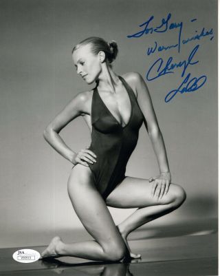 Cheryl Ladd Authentic Signed 8x10 Photo Very Sexy Pose Jsa To Gary