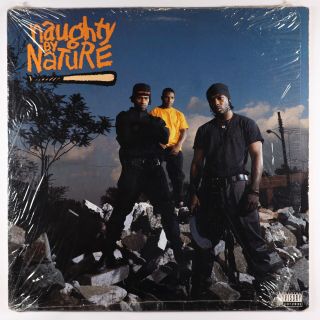 Naughty By Nature - S/t Lp - Tommy Boy Shrink