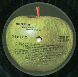 THE BEATLES White Album 2LPs 1968 First Press VG,  /NM - 11