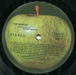 THE BEATLES White Album 2LPs 1968 First Press VG,  /NM - 9