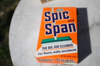 Vintage,  Spic And Span 1 Lbs Cleaner,  Soap