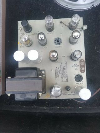 Vintage Wurlitzer Organ Amplifier 7020 Tube Amp