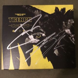 Trench By Twenty One Pilots Signed Autographed Cd