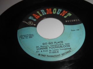 Lonnie Youngblood,  Soul 45,  Jimi Hendrix,  Go Go Shoes,  Vg 2