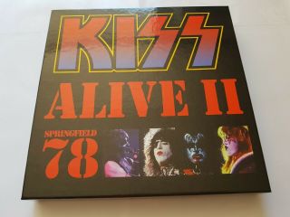 Kiss - Alive Ii - 4 X Lp - Pic.  Disc,  Book,  Photos - Vinyl -