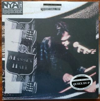 Neil Young Live At Massey Hall 71 2lp 200 Gram Opened,  In Shrink Classic Records