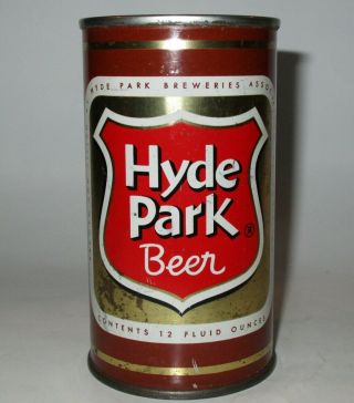 Very Hyde Park Flat Top Beer Can,  St.  Louis,  Missouri,  Early 1950s
