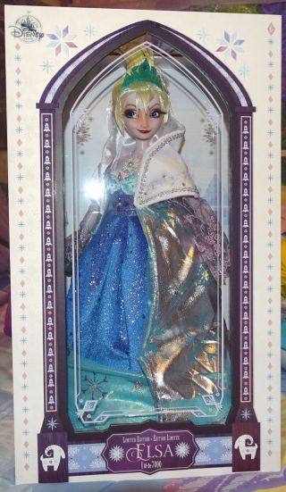 Disney Store Frozen Evil Queen Elsa Concept Art Limited Edition 17 " Doll Ooak Le