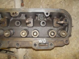 Allis Chalmers WD45 Tractor AC engine motor gas cylinder head Late WD & valves 2
