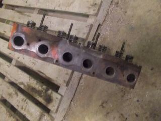 Allis Chalmers WD45 Tractor AC engine motor gas cylinder head Late WD & valves 6